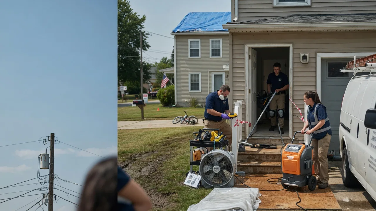 Water Damage Repair in Versailles, OH near me